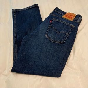 Vintage Levi’s Mens 514 Jeans 34 X 30 Straight Leg Medium Wash